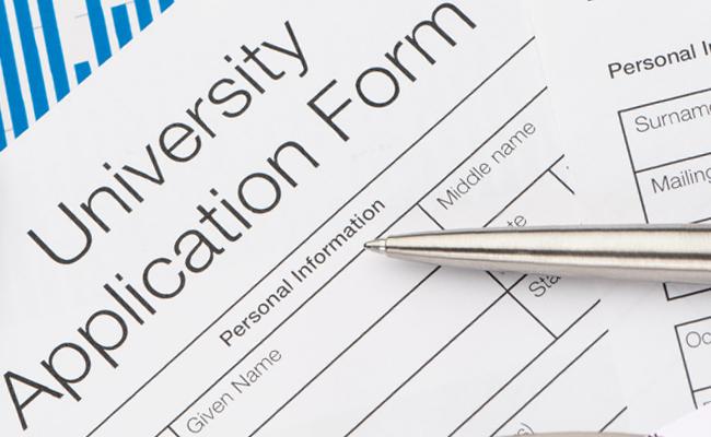 filling out applications